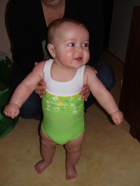 Je suis un b�b� nageur